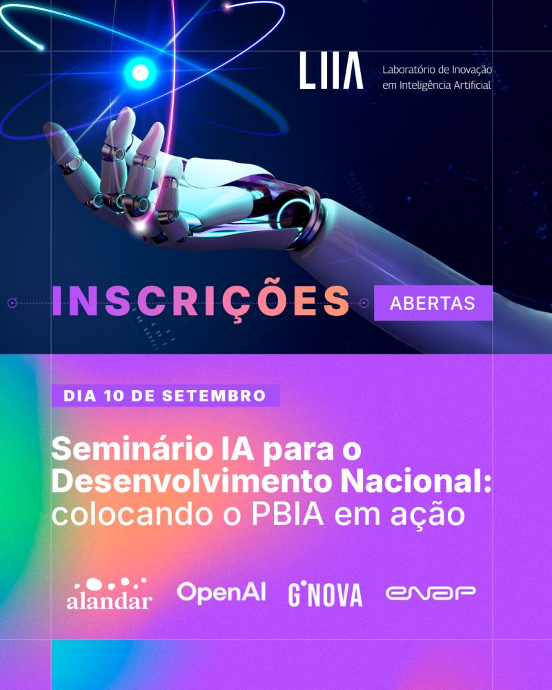 Seminário IA para o Desenvolvimento Nacional: colocando o PBIA em ação