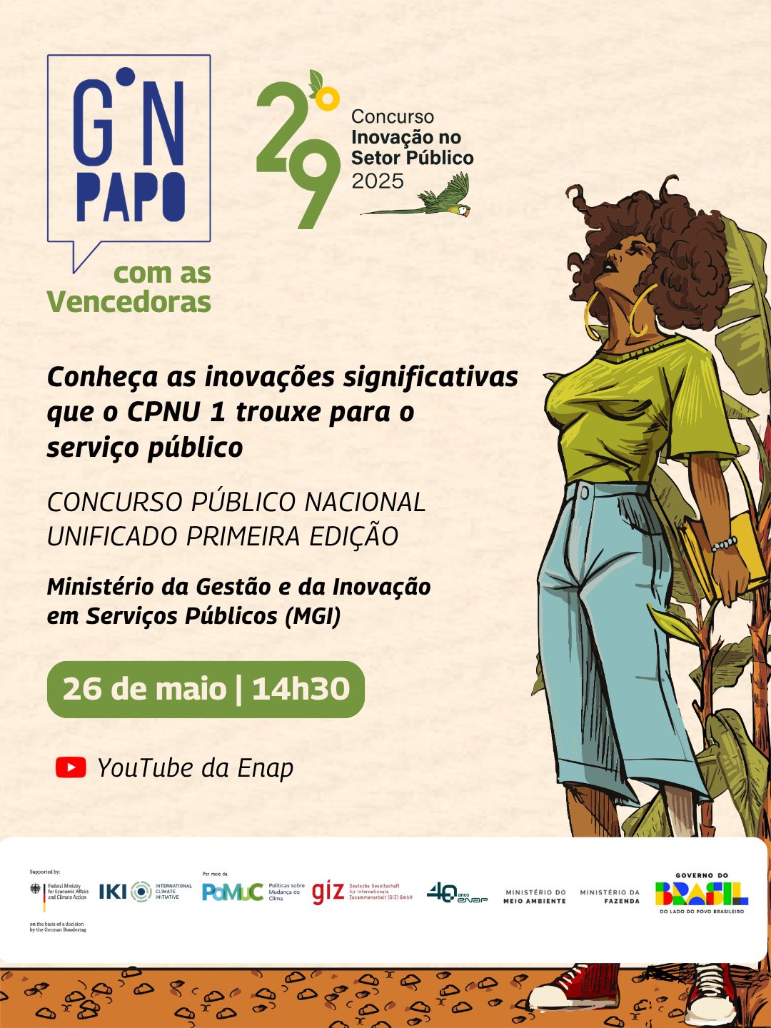 GNPapo com as Vencedoras: CPNU 1 (Concurso Público Nacional Unificado) Primeira Edição