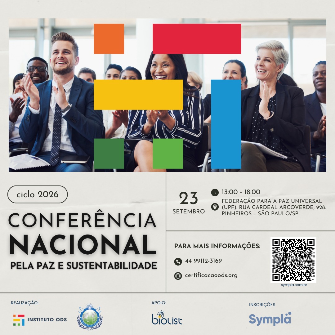 Conferência Nacional pela Paz e Sustentabilidade 2026