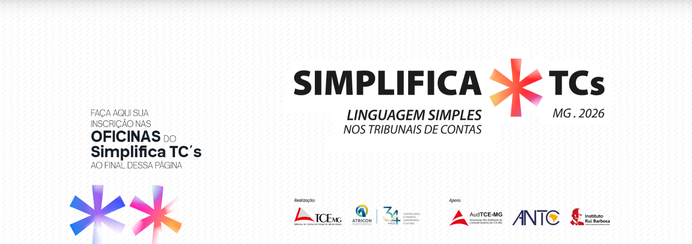 Simplifica TCs - Linguagem Simples nos Tribunais de Contas